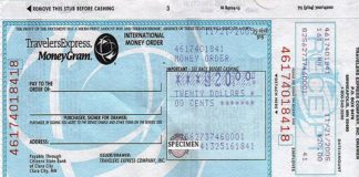 How to Fill Out a Money Order