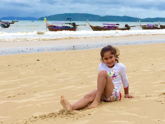 High quality SPF swimwear is essential for any family travellers. Image by Nisbah Hussain