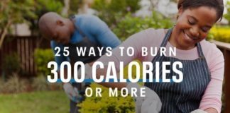 25 Ways to Burn 300 Calories or More