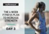 The 4-Week Fitness Plan to Increase Strength: Day 3