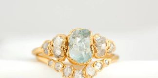 These 21 Rough-Cut Diamond Engagement Rings Are One of a Kind